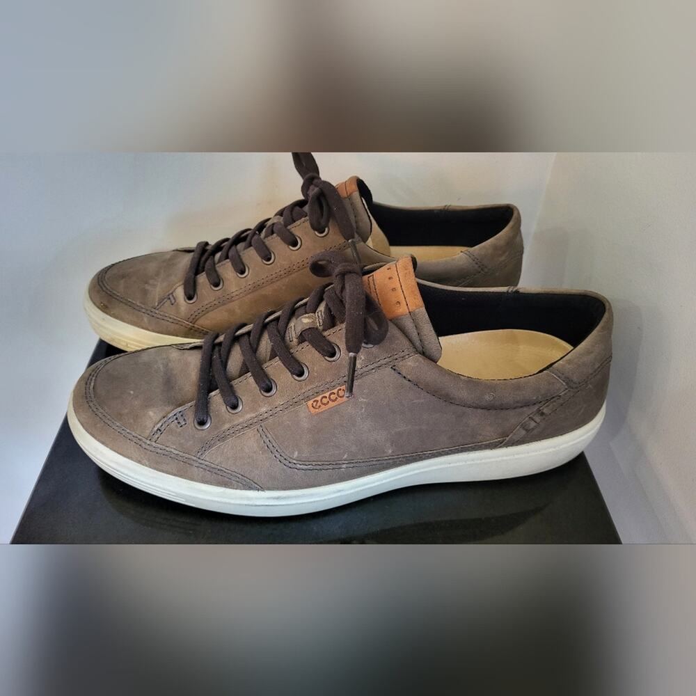 ECCO Hybrid Low Top Sneakers Men's Olive Green Danish Design Mens Size 13 - Picture 16 of 16